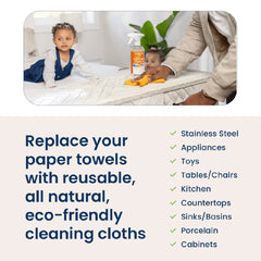 Reusable Cleaning Cloths